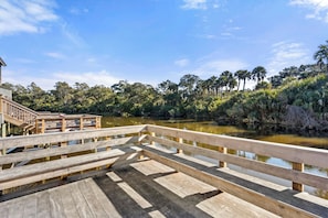 Private Dock Overlooking the Lagoon
