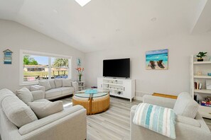Comfortable seating and plenty of room to make yourself at home.