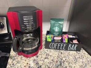 Coffee and/or coffee maker