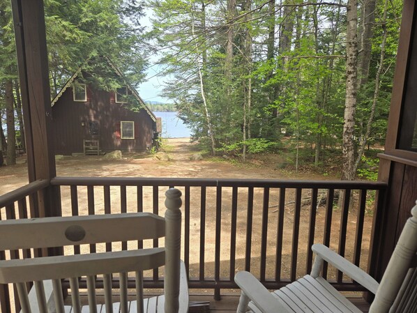 View from deck