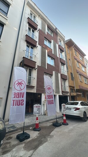 Fassade der Unterkunft