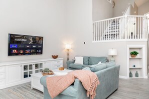 Abundance of seating in this cozy living area