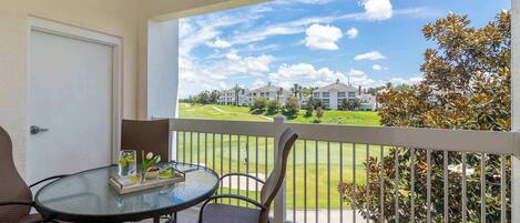 Enjoy the golf course views