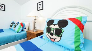 Delightful Disney themed rooms await