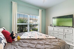 First Floor Bedroom 1 with King Bed