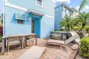 Enjoy alfresco dining & lounging the day away on the sun-drenched patio