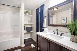 Private bathroom inside king bedroom