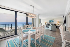 Dining with a stunning view