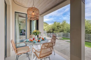 Salle à manger extérieure