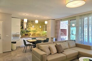 Living and dining room