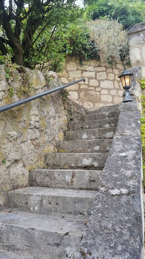 Escalier d acces à la terrasse