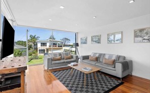 Light filled living area