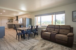 Open layout with scenic views