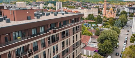 Fassade der Unterkunft