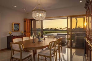 Private dining with resort vibes, minus the crowds