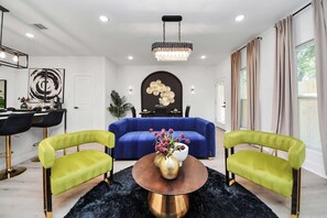 Every angle stuns. From the lighting to the layout, this space flows effortlessly and photographs beautifully.