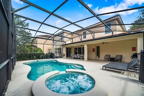 Private pool and spa