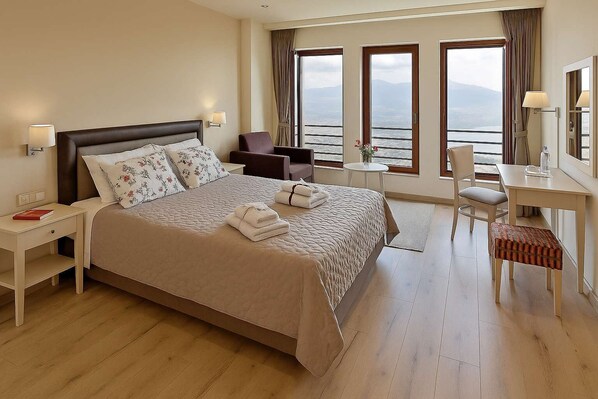 Private Guest Room Interior
Spacious and bright room with modern furnishings.
