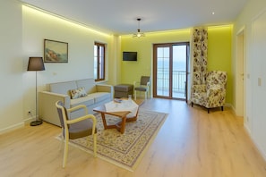 Living room area - Cozy and bright space