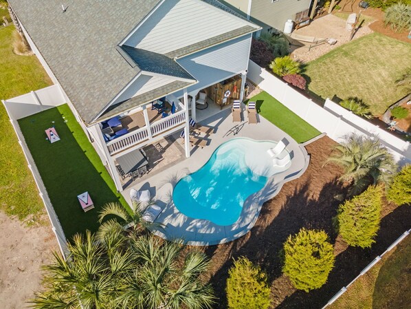 Oak Island Oasis with In Ground Pool