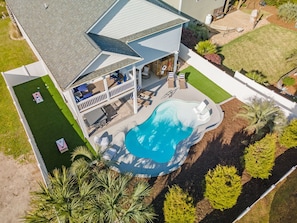 Oak Island Oasis with In Ground Pool