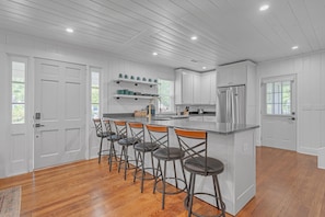 Indoors, Floor, Kitchen, Flooring, Kitchen Island