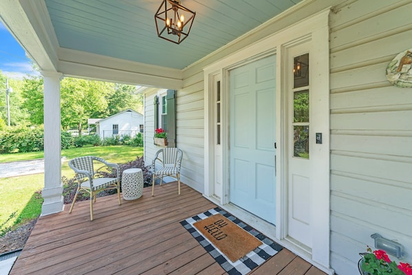 Architecture, Building, House, Porch, Indoors
