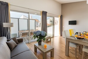 Come and stay in our lovely apartment that MAY be a duplex!