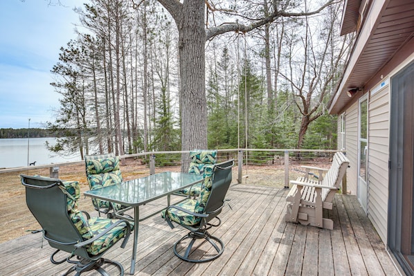 Eagle River Vacation Rental | 4BR | 1BA | 1,440 Sq Ft | 3 Steps to Enter