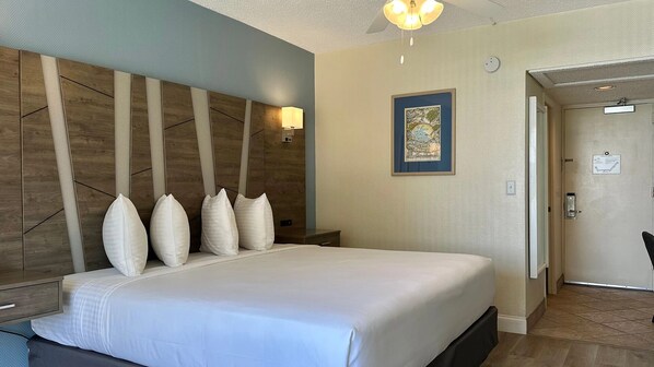 Unit with one King bed