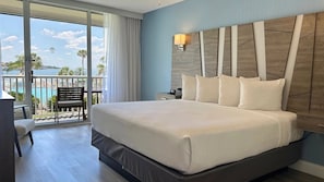 Unit with one King bed