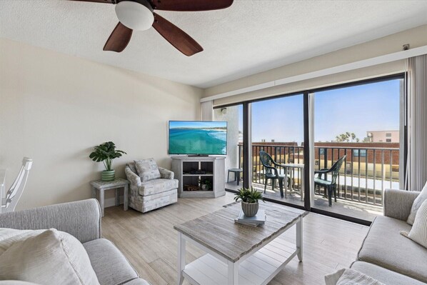 Unwind in our bright and inviting living room
