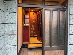 entrance