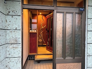 entrance