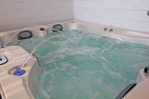 Bubbelpool inomhus
