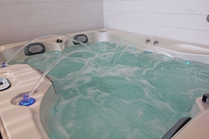 Bubbelpool inomhus