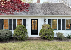Exterior of the front of the home.