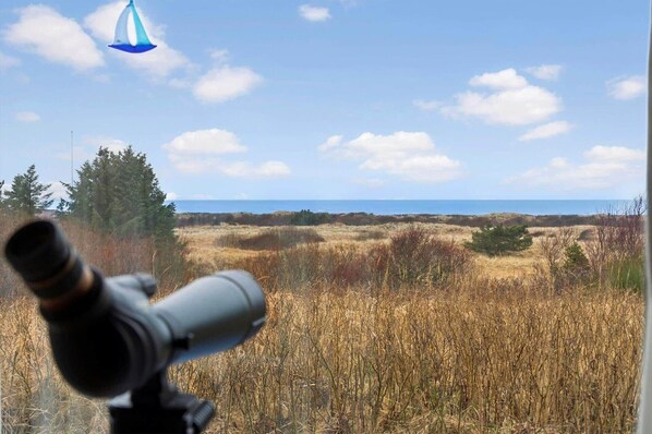 Blick von der Unterkunft