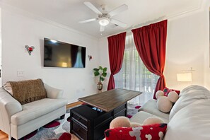 Our cozy Living Area - A perfect spot to relax after a long day