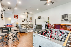 Game Room | 3,700 Sq Ft | Home Theater | Basement Level