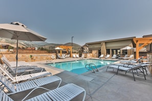 Blackstone Clubhouse with a year-round heated pool