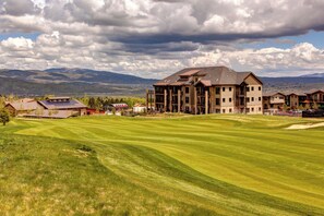 Situated on the Canyons Village Golf Course