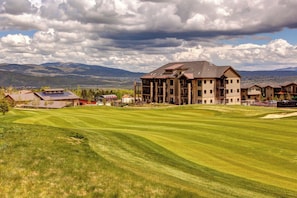 Situated on the Canyons Village Golf Course