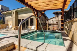 Blackstone Clubhouse with a year-round hot tub