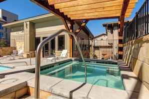 Blackstone Clubhouse with a year-round hot tub