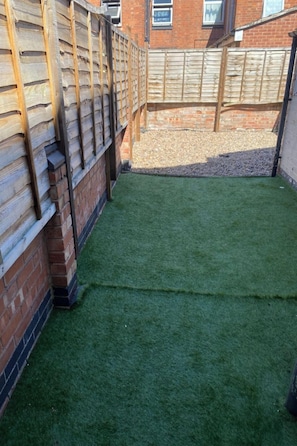 Spacious garden