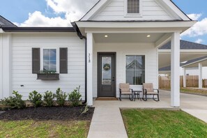 Step into comfort from the moment you arrive—your peaceful retreat begins right at the front door.