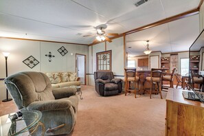 Living Room 1 | Queen Sleeper Sofa | Board Games | Card Games | Smart TV