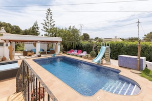 with private pool and terrace
