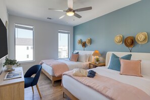 Bright and airy with all the essentials for a comfortable stay.